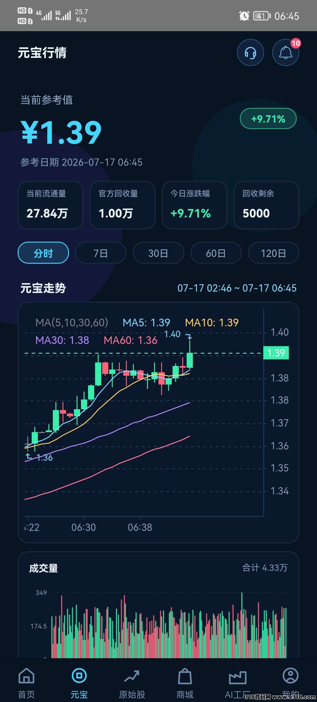 首码元宝APP相关截图3